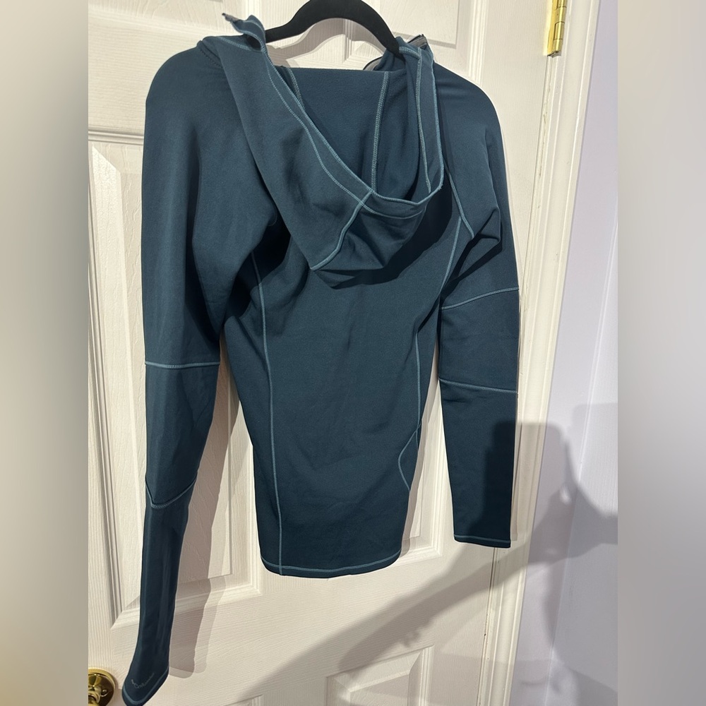 Columbia Women’s Teal Hooded Quarter Zip Jacket (XS) - Picture 14 of 15